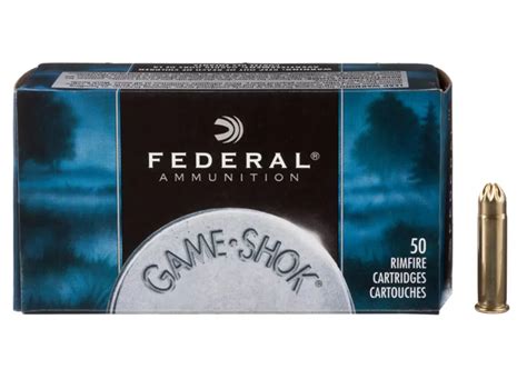 Buy Federal Game Shok 22 Lr 12 Bird Shot 50 Rounds In Stock Now