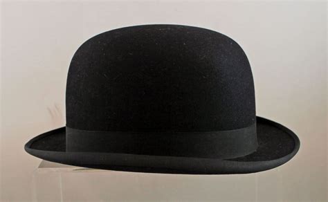 Authentic Vintage Stetson Black Derby Bowler Hat 7 Made For Jordan