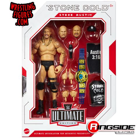 Stone Cold Steve Austin Wwe Ultimate Edition 9 Ringside Exclusive Toy Wrestling Action Figures