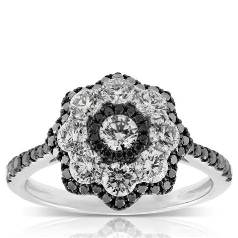Black And White Diamond Ring 14k Ben Bridge Jeweler