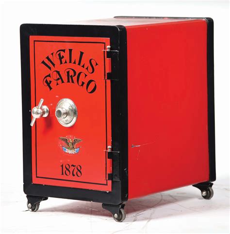 Lot Detail - RESTORED WELLS FARGO COMBINATION SAFE.