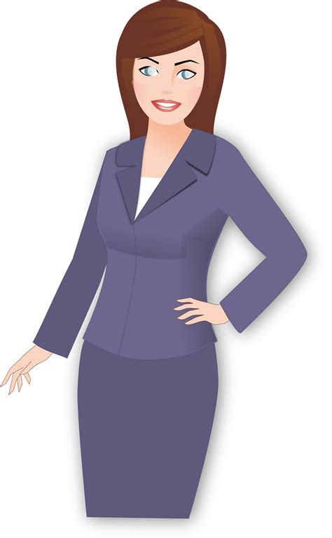 Business Woman Clipart Design Illustration 9304910 Png Clip Art Library