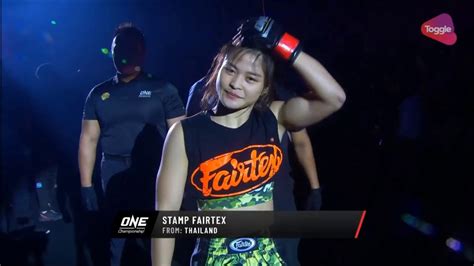 [mma] Stamp Fairtex S Sexy Dance Call To Greatness 2019 One Championship Youtube