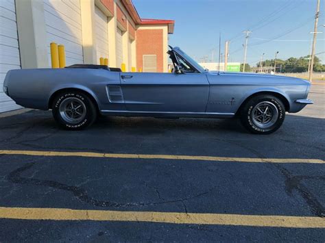 1967 Ford Mustang Convertible Factory Q Code Brittany Blue Classic