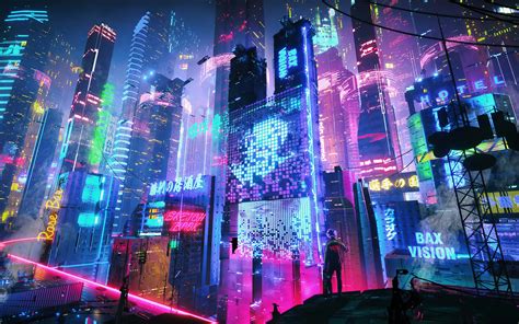 1680x1050 Colorful Neon City 4k 1680x1050 Resolution Hd 4k Wallpapers