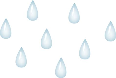 Picture Of Raindrops Clipart Best