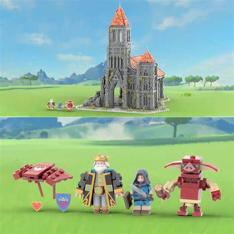 Lego Ideas The Legend Of Zelda Breath Of The Wild Temple Of Time Fan