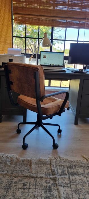 Temple And Webster Hugo Retro Home Office Chair