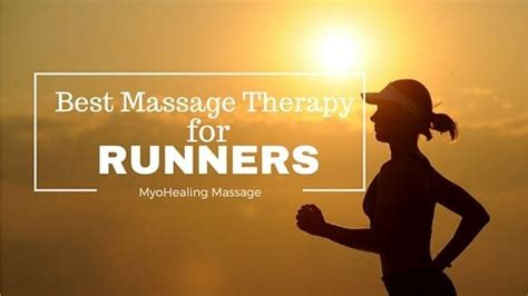 Best Massage Therapy For Runners Myotherapy Healing Massage Clinic