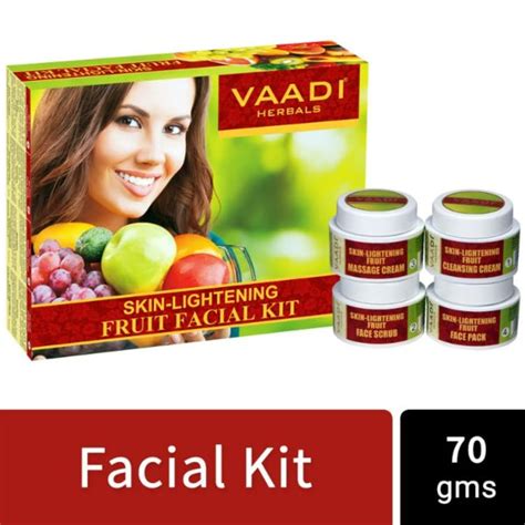 Buy Vaadi Herbals Skin Lightening Fruit Facial Kit 70 Gm Online At Best