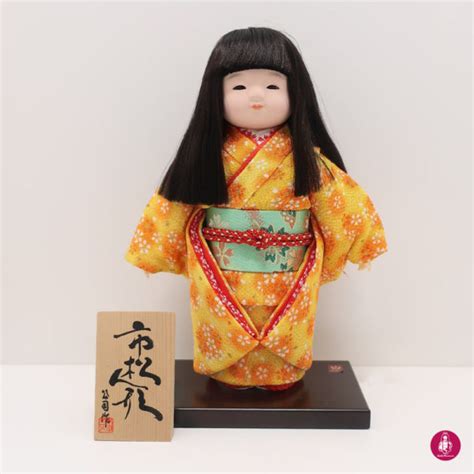 Japanese Traditional Ichimatsu Doll Standing Dolls Museum Shop