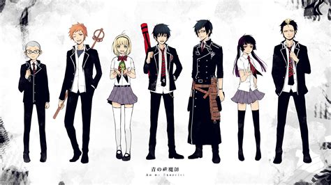 Download Blue Exorcist Characters Poster Wallpaper