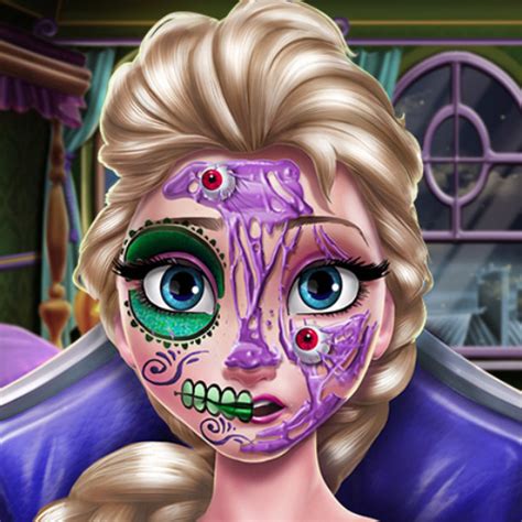 Elsa Scary Halloween Makeup Play Elsa Scary Halloween Makeup Online