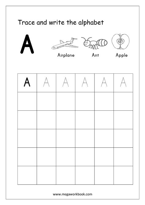 Jasmine Wade Alphabet Practice Book Capital Letters Learners Can