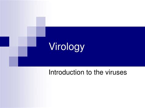 Ppt Virology Powerpoint Presentation Free Download Id650355