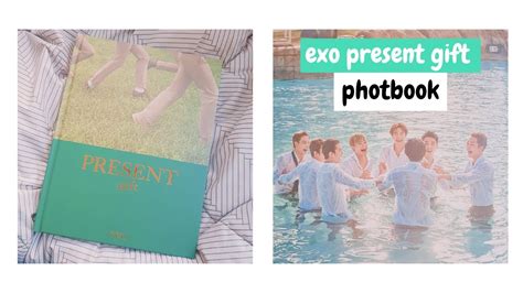 Exo Present Gift Photobook UNBOXING YouTube