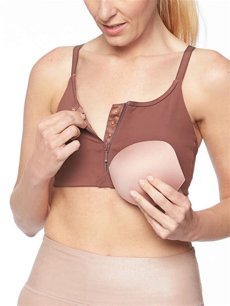 Breast Prosthesis Shops Near Me Mastectomy Bra Pink Pocket Bra For Silicone Breast Prosthesis