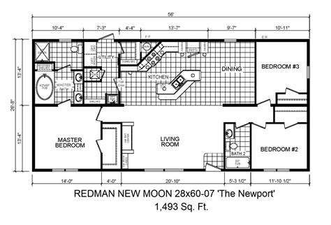 28x60 House Floor Plans Floorplansclick