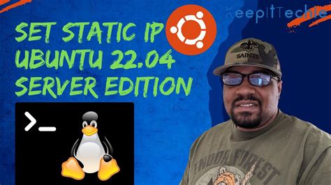 How To Set Static Ip In Ubuntu Server Youtube