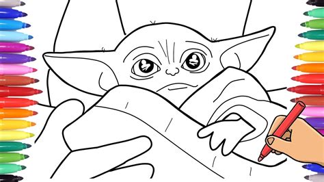 Color our grogu baby yoda coloring page & enjoy this free star wars coloring page for adults. BABY YODA STAR WARS THE MANDALORIAN COLORING PAGES FOR ...