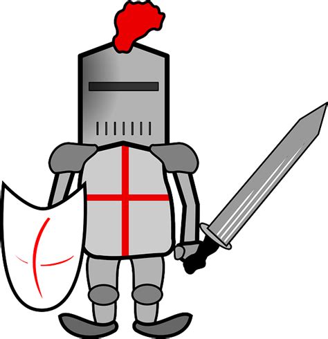 Crusader Armour Knight · Free Vector Graphic On Pixabay