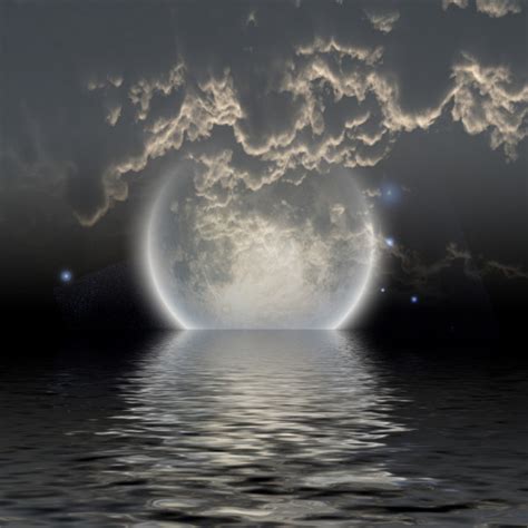Moonlight Over Water Stock Photos Royalty Free Moonlight Over Water