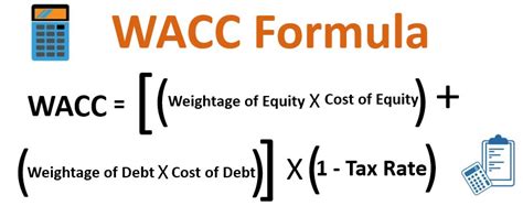 You can use the results as a guide to create a saving strategy to maximise your future wealth. WACC Formula | Calculator (Example with Excel Template)