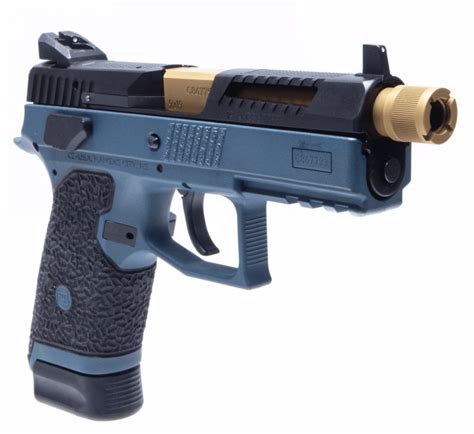 Danger Close Armament Cz P 07 Signature Pistol Blue Titaniumtin