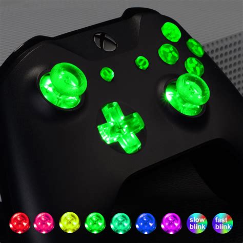 Extremerate Multi Colors Luminated Dpad Thumbsticks Start Back Abxy