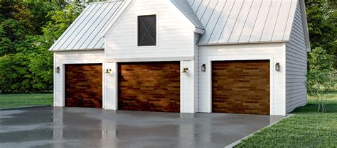 Farmhouse Style Garage Doors Timberlane