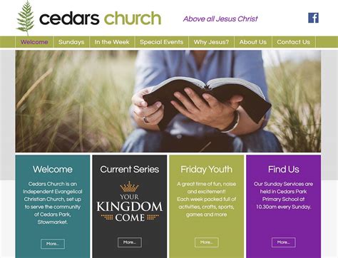 10 Best Uk Church Websites In 2018 3sixty Creative