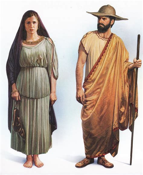 clothing of ancient greek couple ancient peoples and places pinterest ancient greek ancient