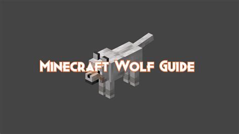 Minecraft Wolf Guide Drops Behavior And Attacks Pillar Of Gaming