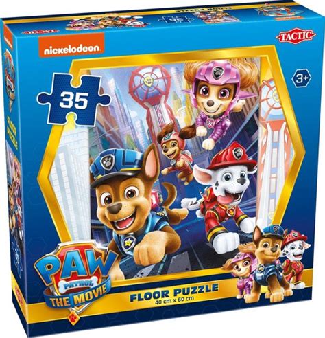 Tactic Vloerpuzzel Paw Patrol The Movie 35 Stukjes