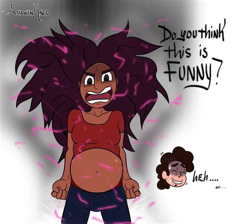 Angry Pregnant Connie By Anawinkaro On Deviantart Steven Universe Characters Anime Pregnant