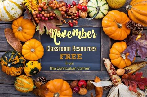 Free November Resource Collection And Binder Cover All Free From The