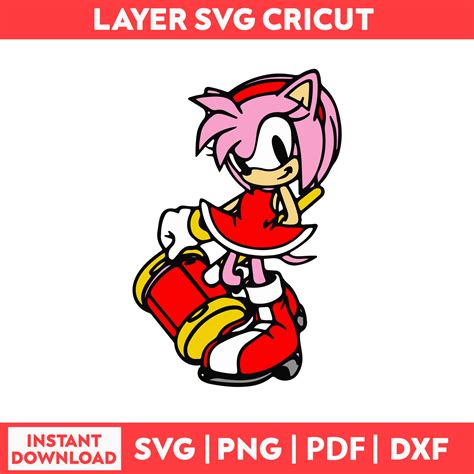 Amy Rose Style Sonic The Hedgehog He Hedgehog Sonic Cliparts Inspire