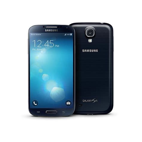Galaxy S4 Boost Mobile 16 Gb Black Mist Back Market