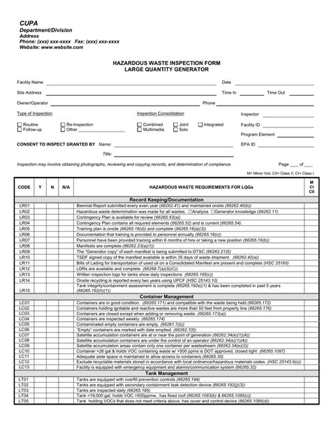 Generator Inspection Checklist Form Fill Out And Sign Printable Pdf