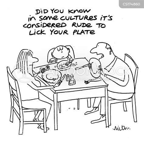 Eating Dinner Cartoons And Comics Funny Pictures From Cartoonstock