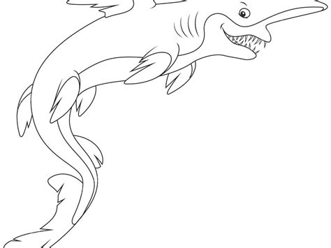 Megalodon Coloring Page at GetColorings.com | Free printable colorings