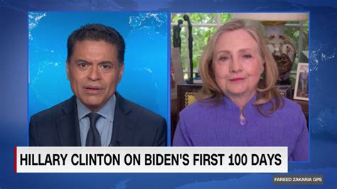 On Gps Hillary Clinton On Biden’s First 100 Days Cnn