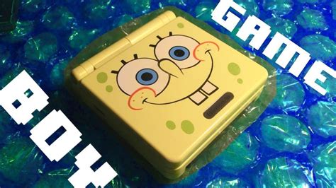 Spongebob Limited Edition Game Boy Advance Sp Youtube