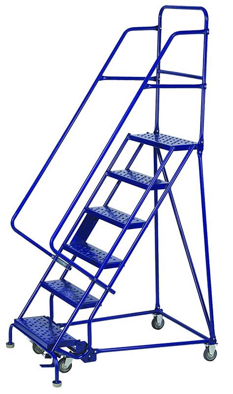 All About Rolling Warehouse Safety Ladders Sunset Ladder And Scaffold Blog