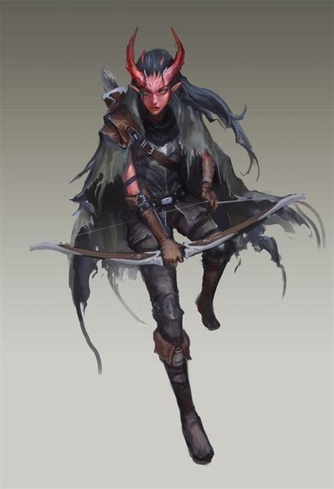 Pin By Kevin Morrell On Tiefling Fantasy Character Design Character