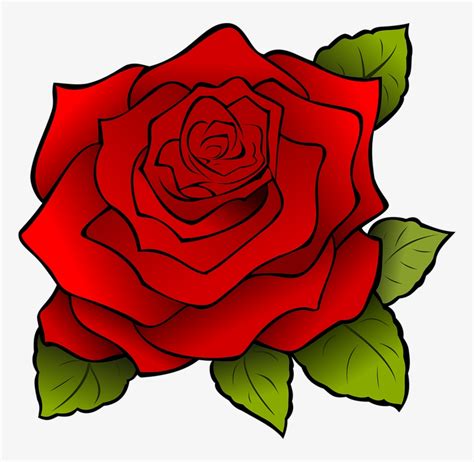 Clipart Flower Rose Clip Art Red Roses Png Image Transparent Png Free