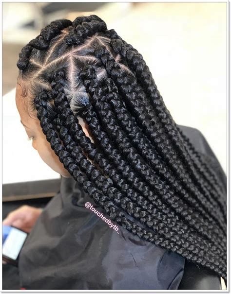 75 Of The Most Beautiful Jumbo Box Braids To Inspire Your Next Style