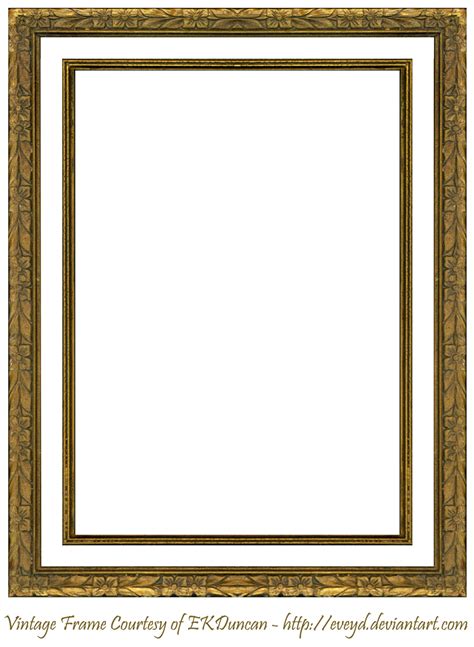 Photo Frame Png Png Photo Frame Gold 28920 Free Icons And Png