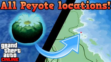 All Peyote Plant Locations Water Gta Online Guides Youtube