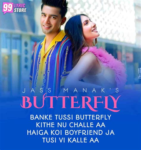 Banke Tussi Butterfly Lyrics Jass Manak